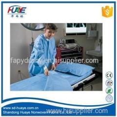 Surgical Gown White SMS SMMS Waterproof Nonwoven Fabric