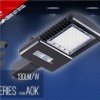 150W DLC Premium Listed 150 Watt Outdoor LED Parking Lot Light Fixture with Type III Light Distribution