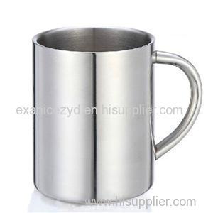 High Quality Double Wall Vacuum Stainless Steel Coffee Mugs with Handle