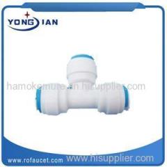 Plastic 3 Way Quick Connector For Water Drinking SystemHJ-702