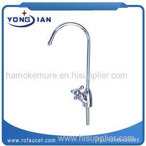 SS Water Pipe with Nickle or Chrome Plated 3-way Handle Faucet HJ-A031-1