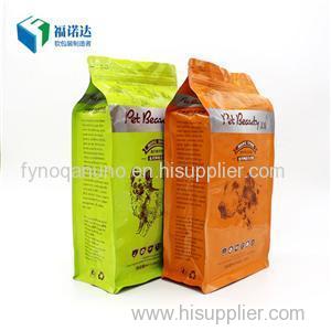 Printed Stand Up Pouch Packaging Bags For Dog Food / Treats