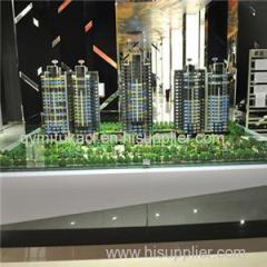 Architectural Design 3d Model Scale For Wanda Plaza Building
