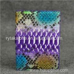 Genuine Python Skin Passport Holder Leather Passport Case Passport Wallet For Men And Women