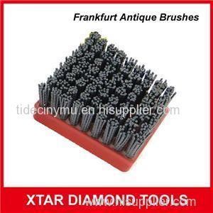 Reinforced Silicon Carbide Frankfurt Brushes For Marble