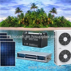 ACDC Hybrid Solar Air Conditioner Concealed Duct Type
