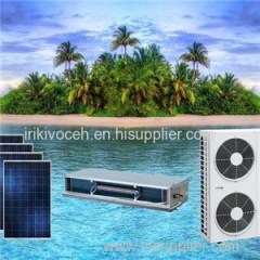 ACDC On Grid Hybrid Solar Air Conditioner Duct Type Space-saving