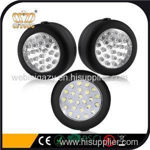 24 LED Bright Magnetic LED WorkLight Magnet Base 3W COB LED Work Flash Light