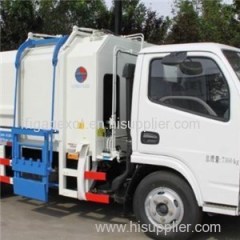 10CBMEuro 5 96kw Natural Gas Garbage Bin Side Loader Garbage Truck