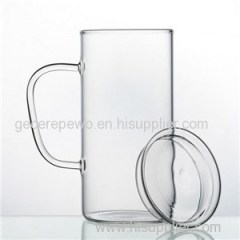 1pcs Transparent Water Mugs Beer Cups 650ml 3.3 Borosilicate Glass Mugs Office Home Glass
