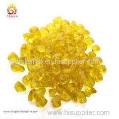 9-12mm Yellow Fireplace And Firepit Eco Glass