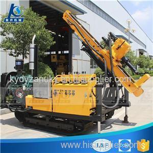 Diesel Engine Small And Light Model Rubber Crawler Hydraulic Anchoring Drilling Rig