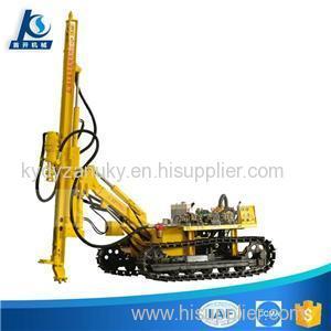 Diesel Engine Hydraulic Crawler Mounted Low Air Pressure Dth Drilling Rig