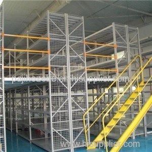 Warehouse Steel Rack Supported Strong Mezzanine Rack System