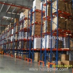 Warehouse Storage Heavy Duty Powder Coated Or Galvanized Single Deep Steel Pallet Racking