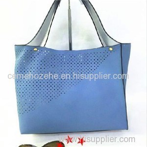 PU Ladies Shoulder Bags With Hollow Design