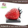 Attractive Resin Strawberry Figurine For Home Kitchen Table Ornament