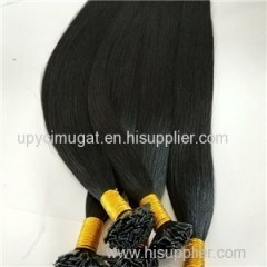 10A Grade Flat Tip Hair Extension Double Drawn Russian Gold Unprocessed Flat Tip Fusion