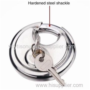 China Supplies Round Stainless Steel Disc Padlock