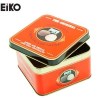 Square Tea Caddy Tin Boxes