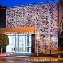 External Aluminum Metal Facade Wall Panel For Buildings