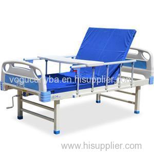 Hospital Recliner Movable Bed Chair With Table Adjustable