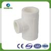 Green White Plastic PPR Pipe Fittings Of Reducing Tee Threaded Reducing Tee
