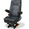 Driver Ergonomics Seat With Height Adjuster Backrest Recliner For Medium Bus City Bus