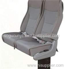 Benz Higer Sprinter Luxury Minibus Seat With Recliner Safety Belt Armrest