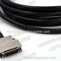 MDR Cable Assembly 14136-SZ6B-030-0HC Mini D Ribbon High Speed Video Data Transmission System 36 Position