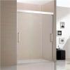 Framed Sliding Shower Door In 304 Stainless Steel With Tempered Glass