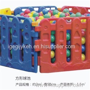 Competitive Price Kids Cartoon Panda Plastic Indoor Playground Ball Pool In Kindergarten And Family