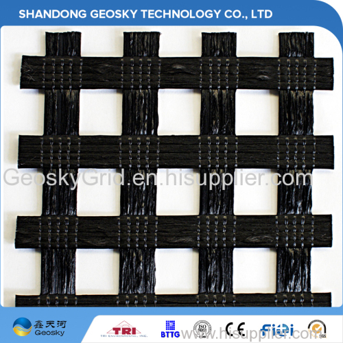 Geogrid with high dencity and low elongation with ISO Certificate - Geosky