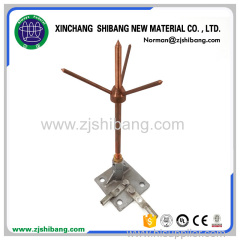 Copper lightning arrester for building