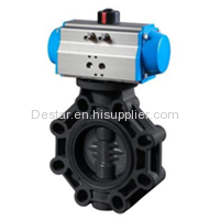 Pneumatic Actuated Butterfly Valve