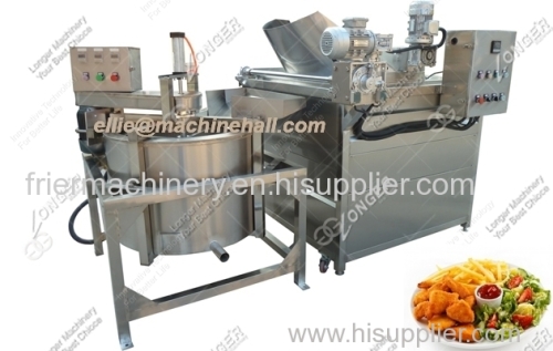 Green Peas Frying Machine For Sale