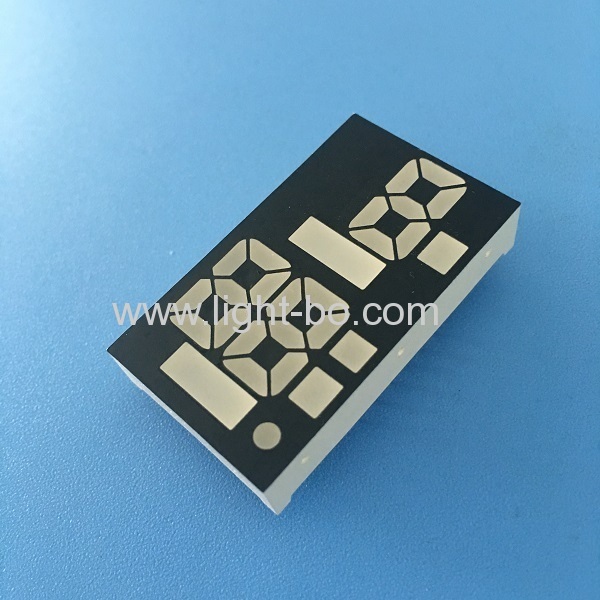 Custom Design super red / super green common anode 7 segment led display for home appliances