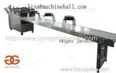 Automatic Stainless Steel Sesame Brittle Making Machine|Sesame Candy Bar Molding Machine