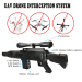 Low altitude flight drones Gun shape Telescope UAV Drone jammer interception system