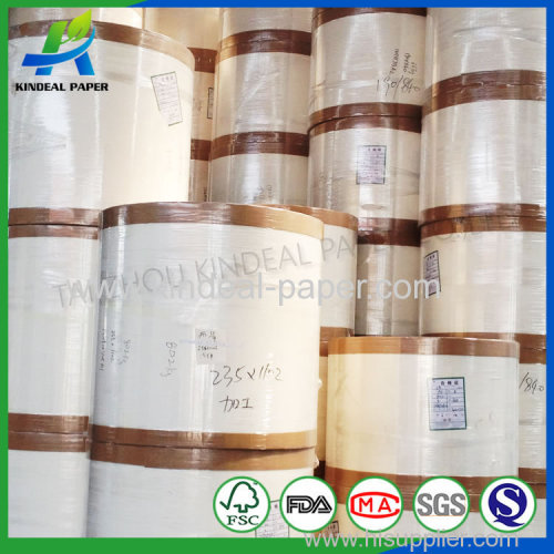 Clay and pe coated paper for cups