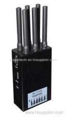 6 Bands Handheld Mobile Signal Jammer