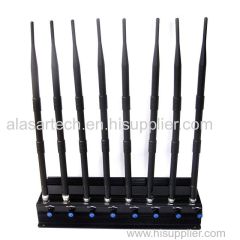 8 Band Power Adjustable Mobile signal Jammer