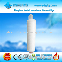 Fiberglass Pleated Membrane Filter Cartridge