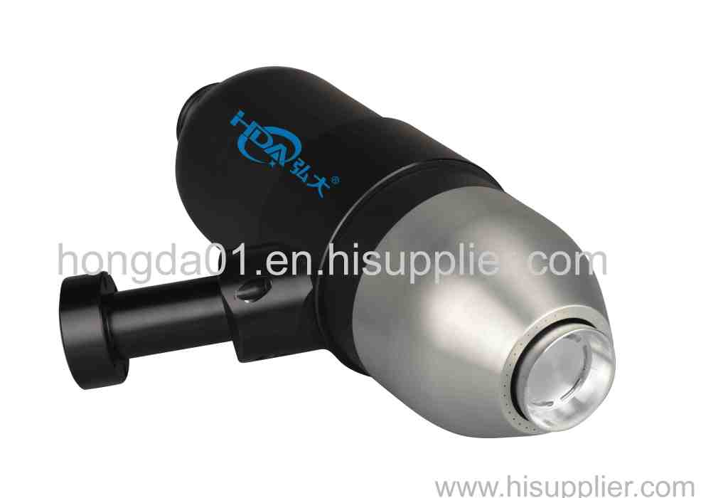 High speed rotary cup electrostatic spray gun