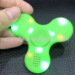 Gadget Bluetooth Speaker Hand Spinner With LED's Anti Stress Hand Fidget EDC For Autism And Kids/Adult Funny Fidget Toy