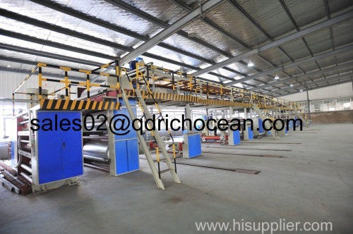 Low Price High Speed Cardboard Corrugated Sheet Forming Machine