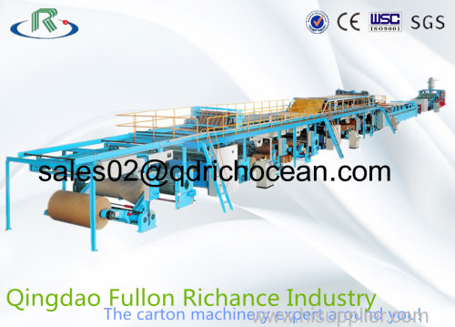 Low Price High Speed Automatic Paper Board Cardboard Corrugator Production Line