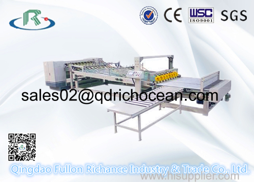 Automatic Corrugated Paper Box Sheet Nc Slitting Cutting Stacking Machine