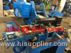 Ribbed spiral pipe producting machine