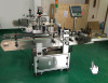 automatic round bottle sticker labeling machine with date printer